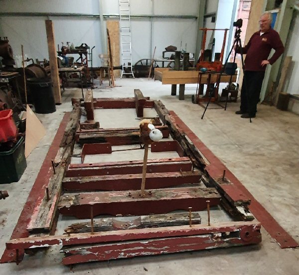 Picture of pipe drug inside the new display building