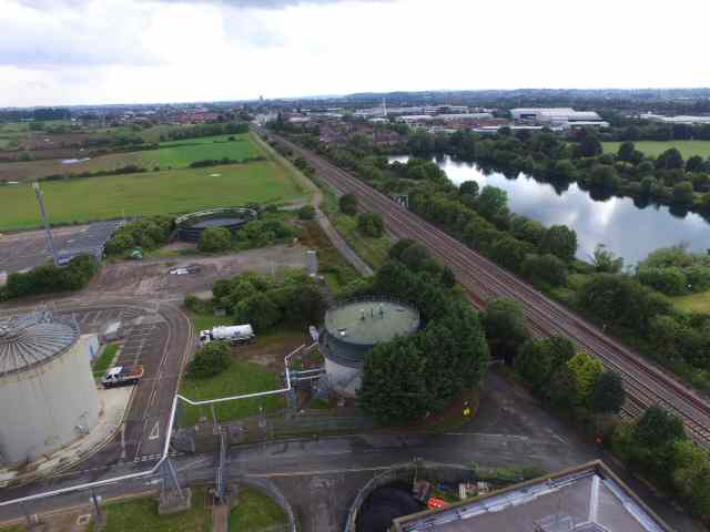 View from the chimney