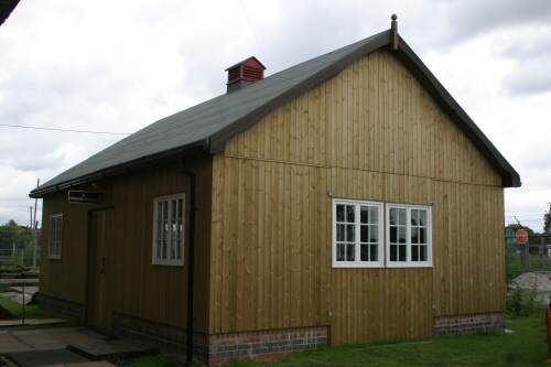 Replica E engine house